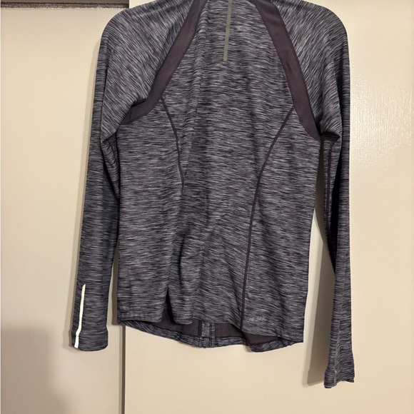 New Balance Heathered Purple Athletic Jacket - Picture 8 of 12